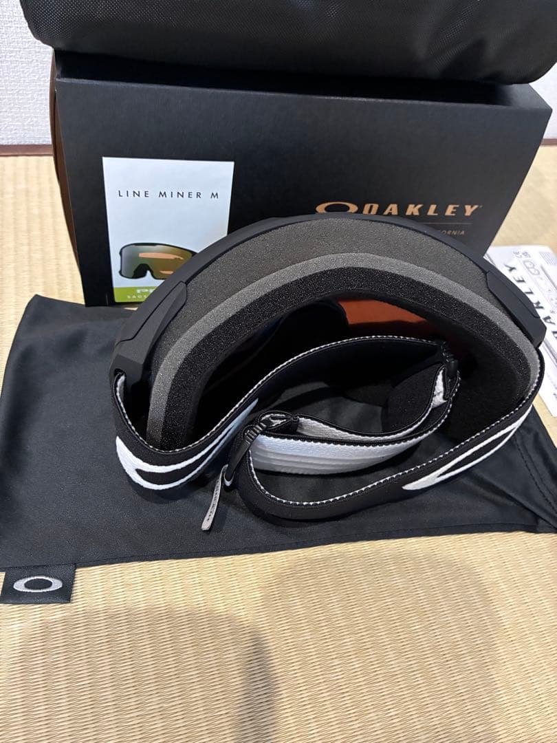 新品　オークリー ゴーグル　LINE MINER ラインマイナー　M