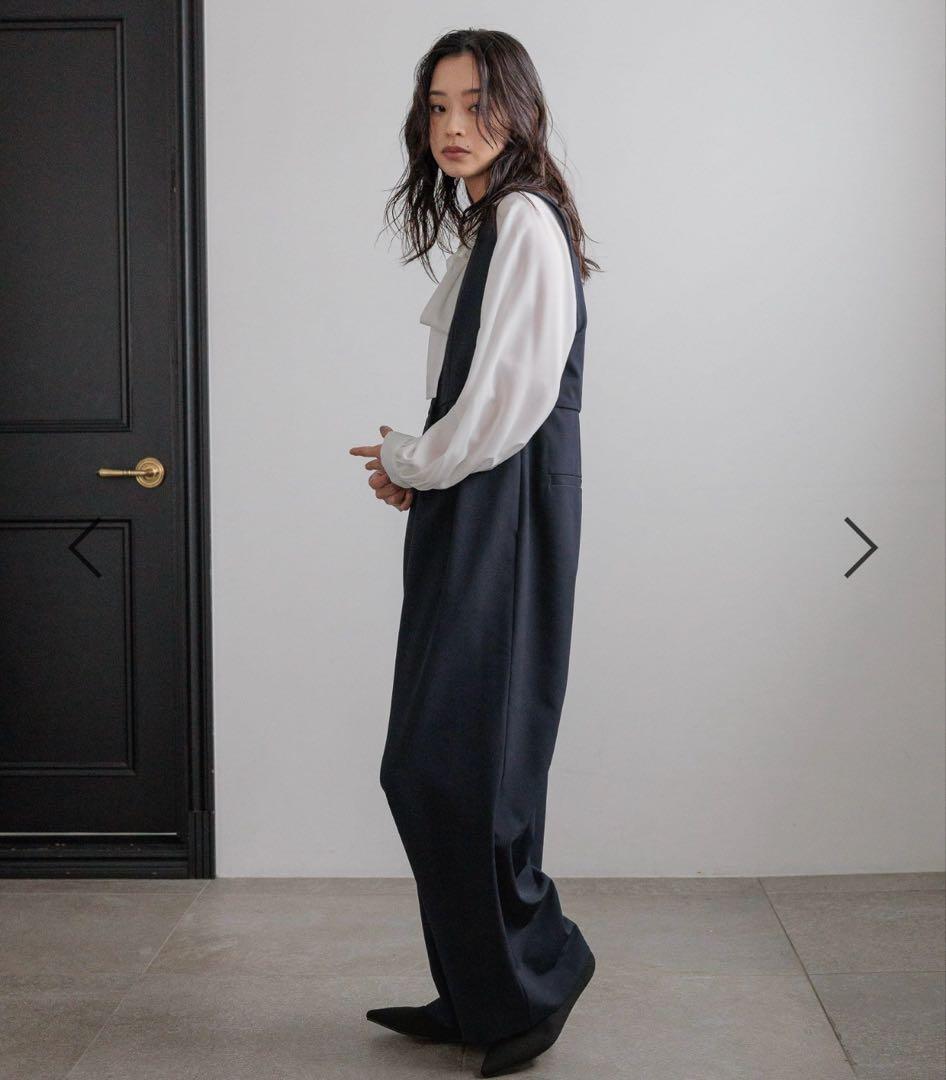 ローリーズファーム　Dayme オールインワン　セレモニー　ネイビー　Lサイズ