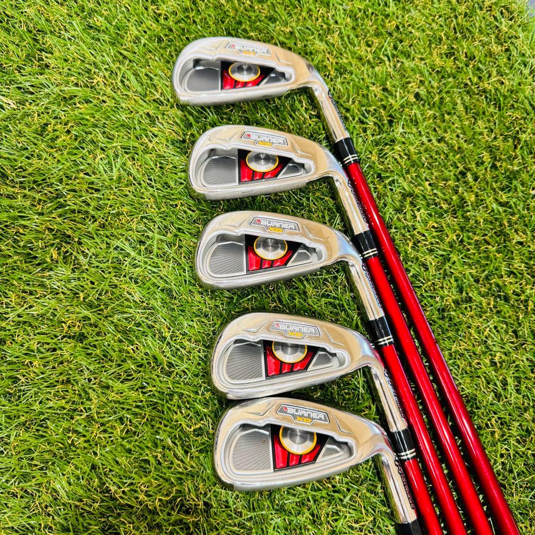 【男性用】TaylorMade BURNER XD アイアンセット 9本 （R）