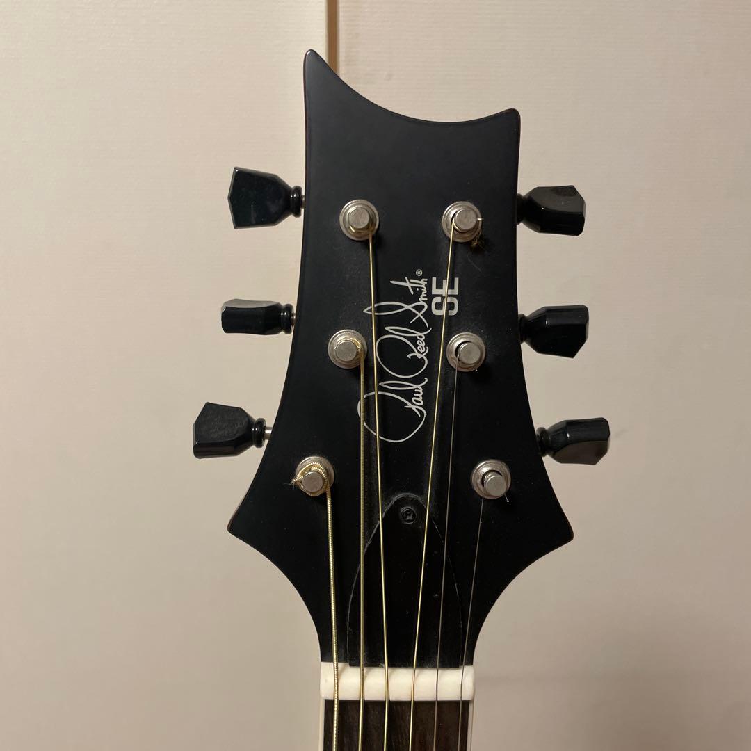 ギター PRS SE Parlor w/PRS Fishman (Black top)