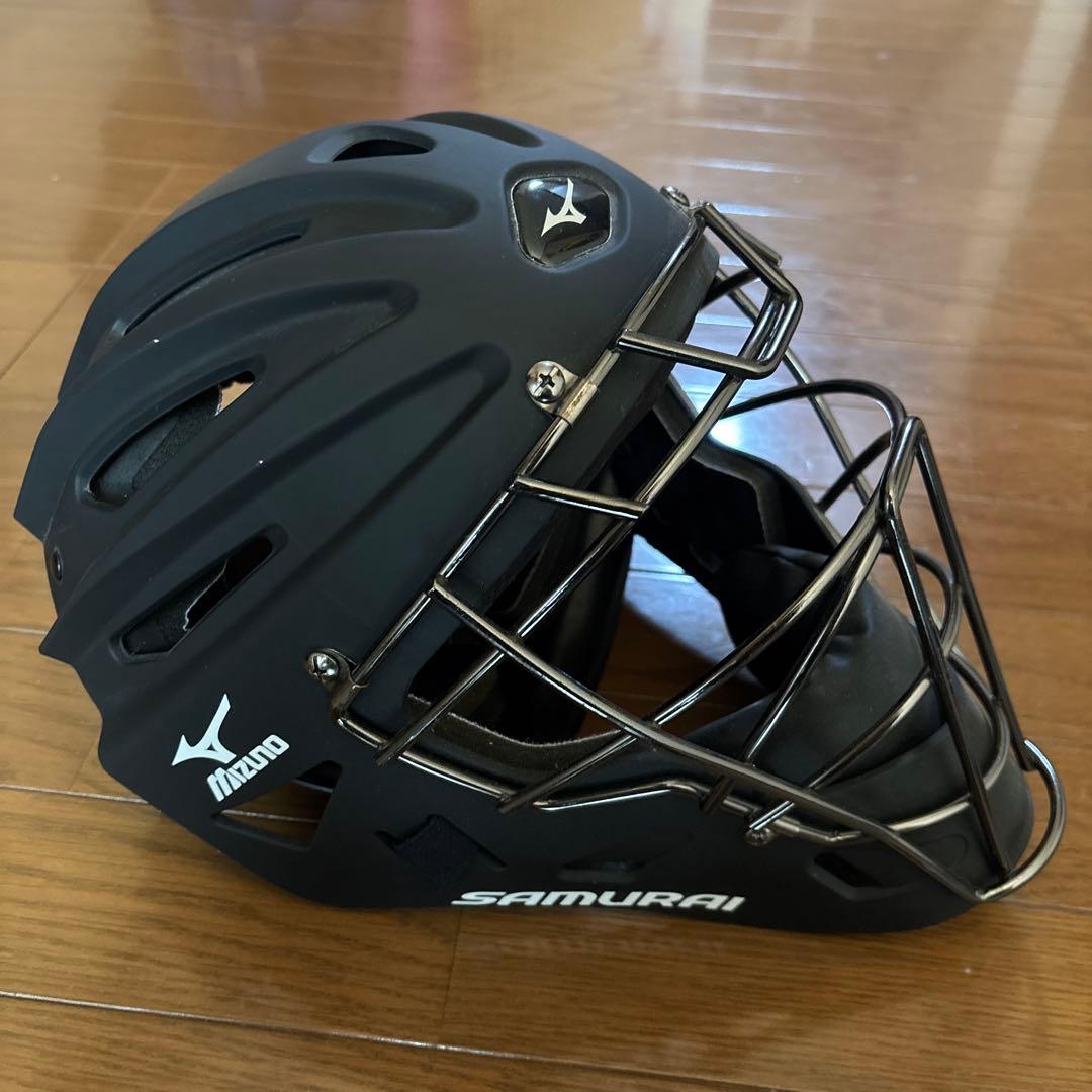 MIZUNO 阿部慎之助モデル SAMURAI ホッケー型キャッチャーマスク