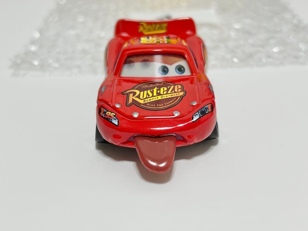 レア　マテル　カーズ　ライトニングマックイーン　ミニカー 舌　Tougue ベロ