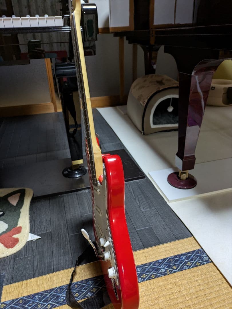 ロックジャム　Rock JAM　エレキギター レッド