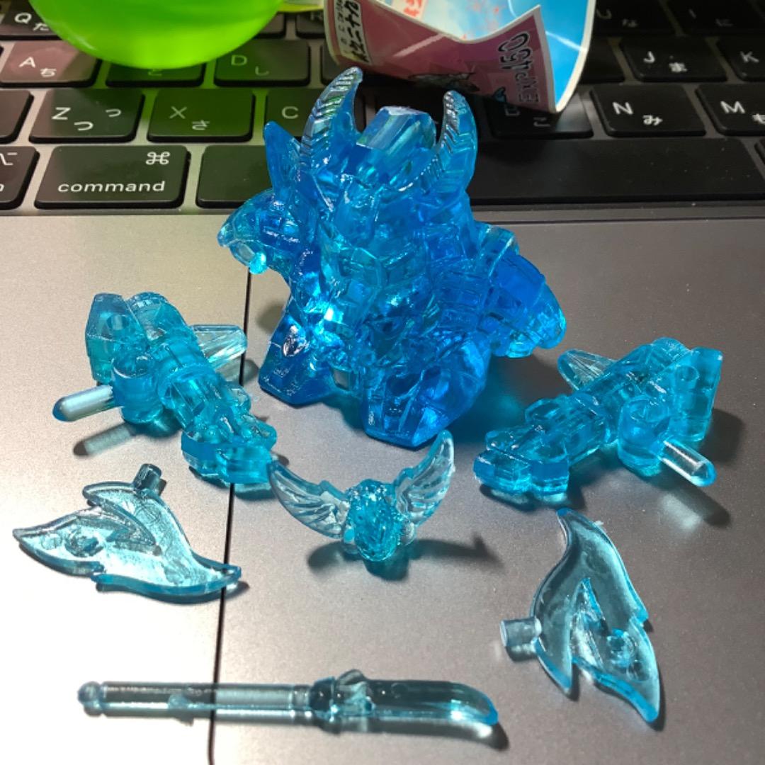 ガン消し　美品　特大大農丸　2体　クリヤー　彩色版