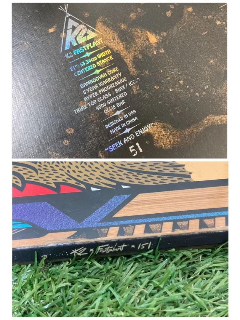 K2 ケーツー　FASTPLANT 151cm レディース　スノーボード