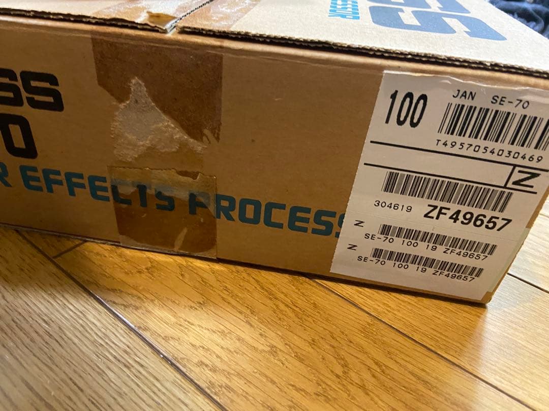 希少完品 BOSS SE‑70 マルチエフェクター 元箱・取説・アダプター付き