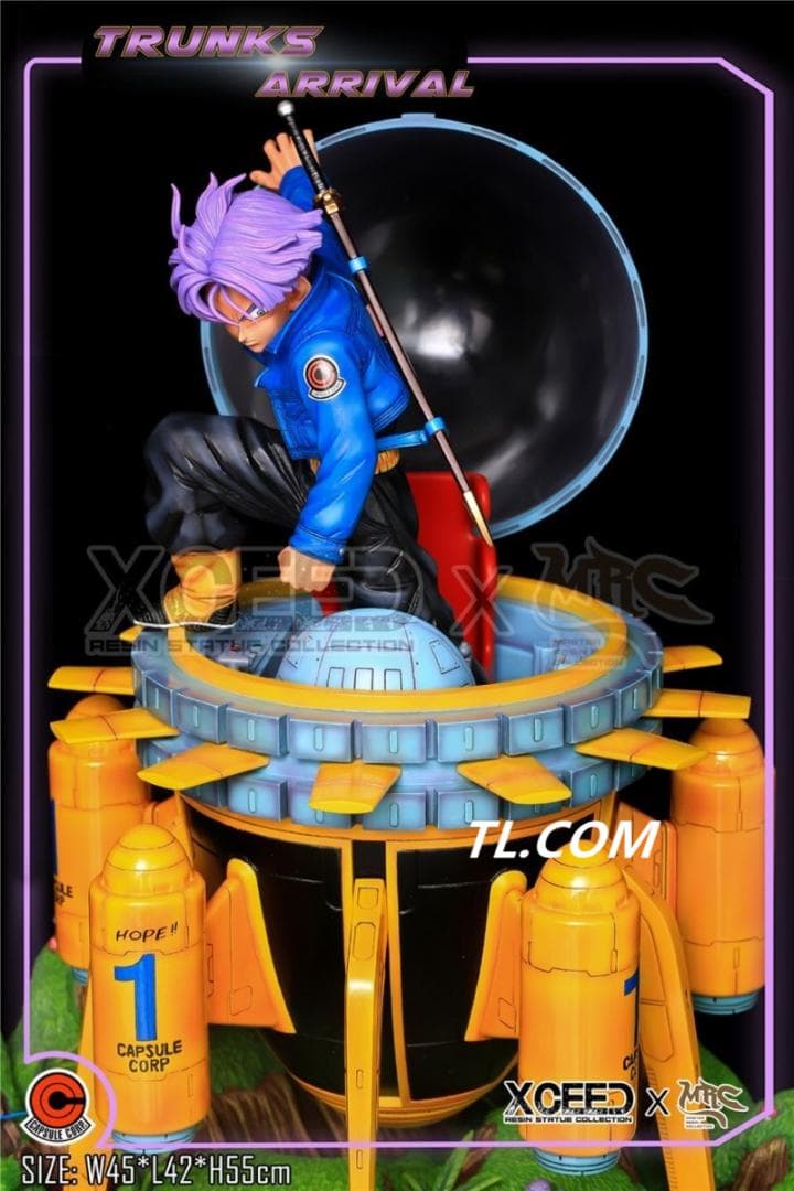 新品未開封『ドラコンボール』　MRC　トランクス　ガレージキット スタチュー