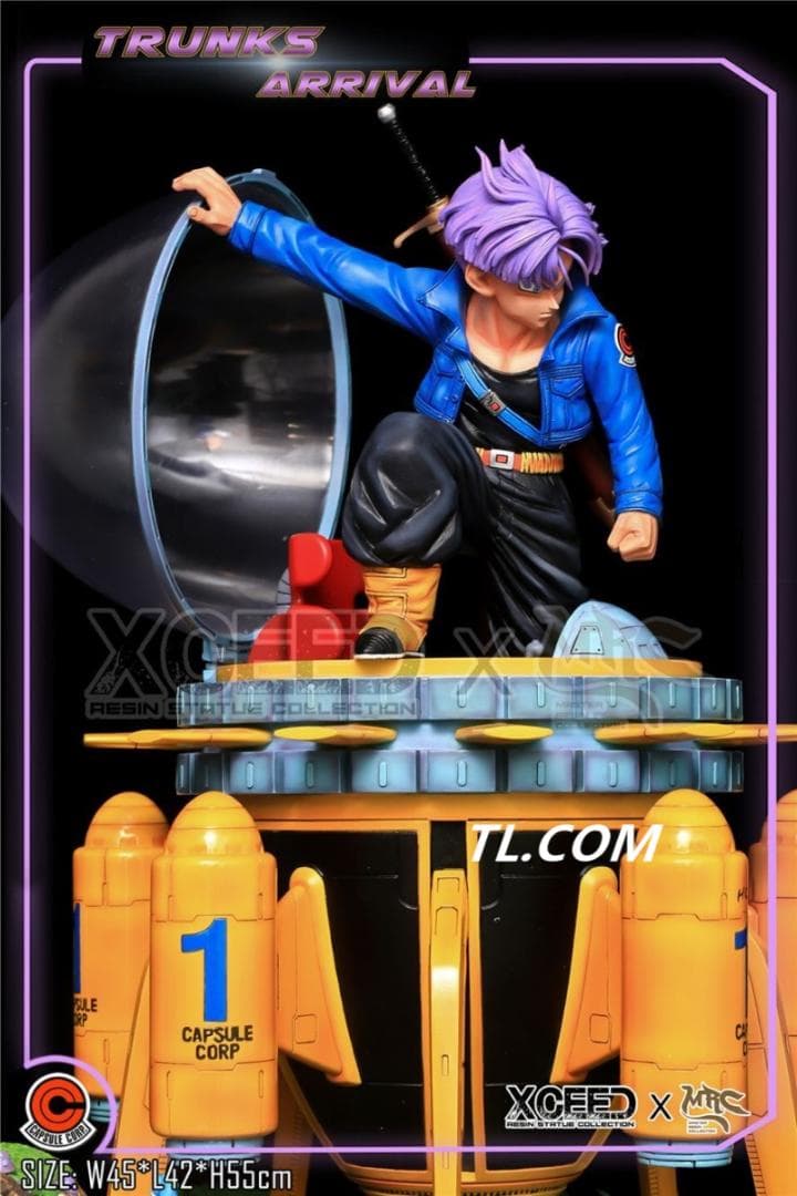 新品未開封『ドラコンボール』　MRC　トランクス　ガレージキット スタチュー