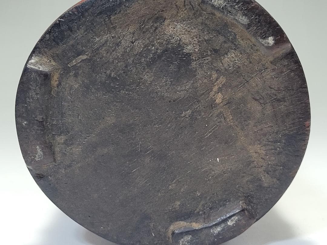 竹製 筆筒 明清時代 高さ約13.1cm