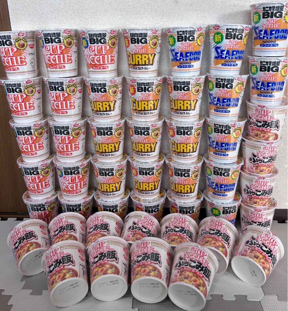 カップヌードルBIG ぶっこみ飯　計４７個　まとめ売り