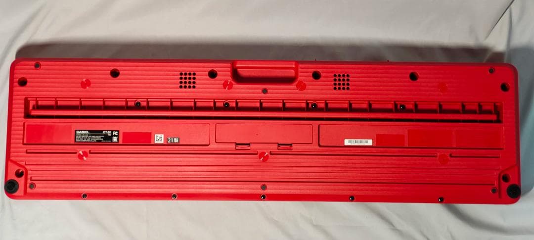 CASIO 電子キーボード CT-S1 RD レッド