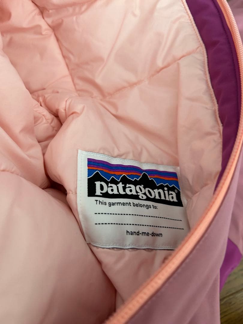 美品⭐︎patagonia スノーウェア オールインワン ツナギ ピンク 5T