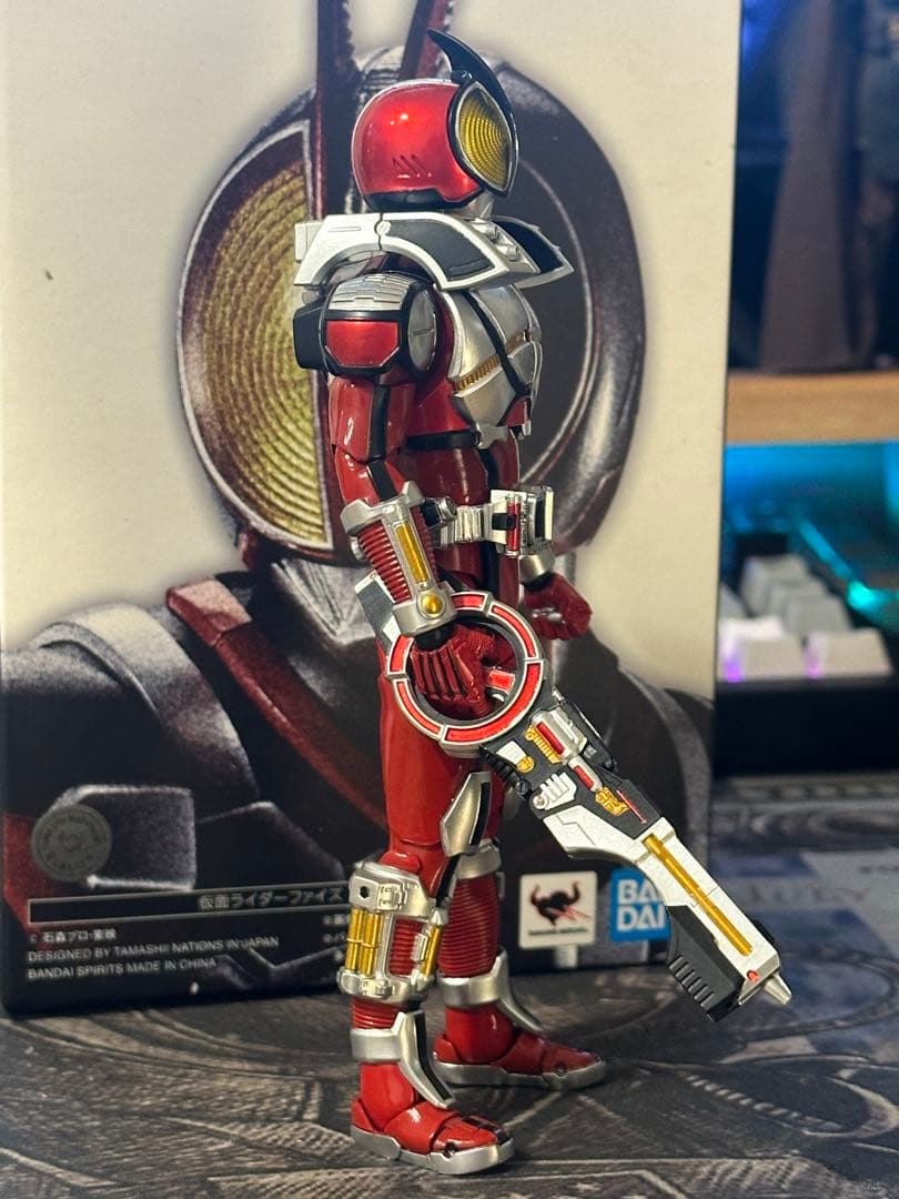 真骨彫仮面ライダーブラスターフォーム完成品+武器+ガレージキット