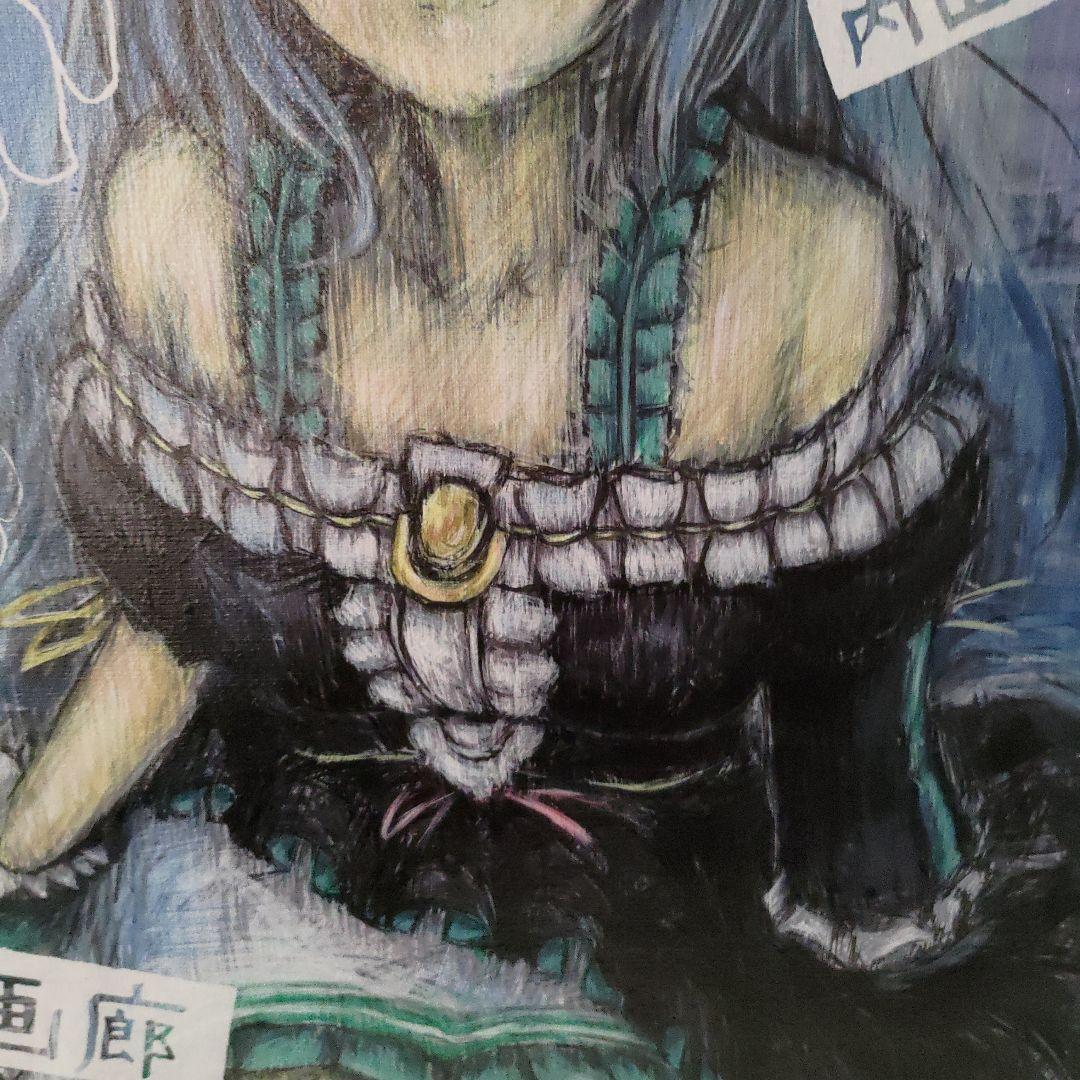 内山田画廊 　謹製　アクリル画 　f8 タイトル未定