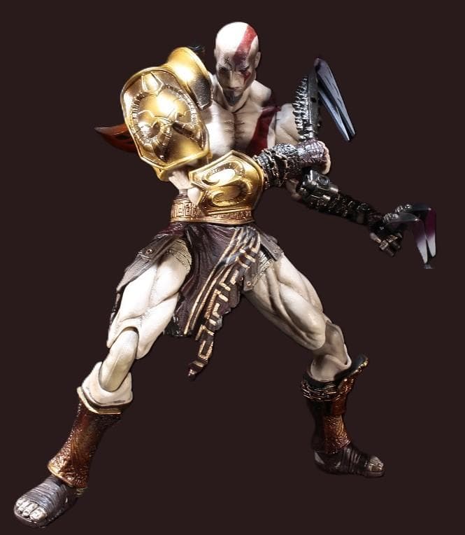 中古　PLAY ARTS改 クレイトス （GOD OF WAR）