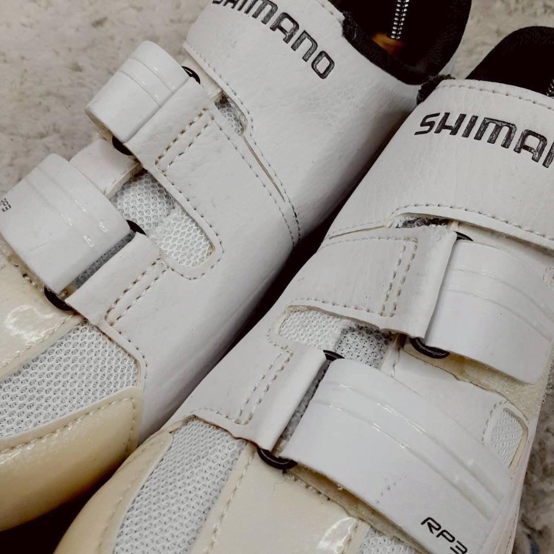美品 25.8㎝◎シマノ ビンディングシューズ RP3 SH-RP300-EW