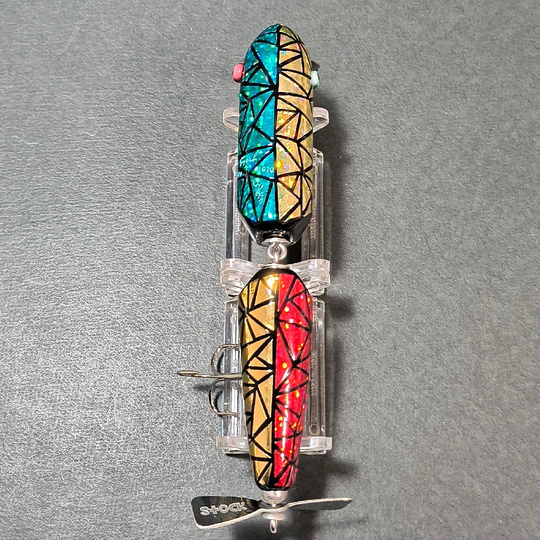 実績ルアーセット❗wood製 【ガシャーン3個】STOCKLURES