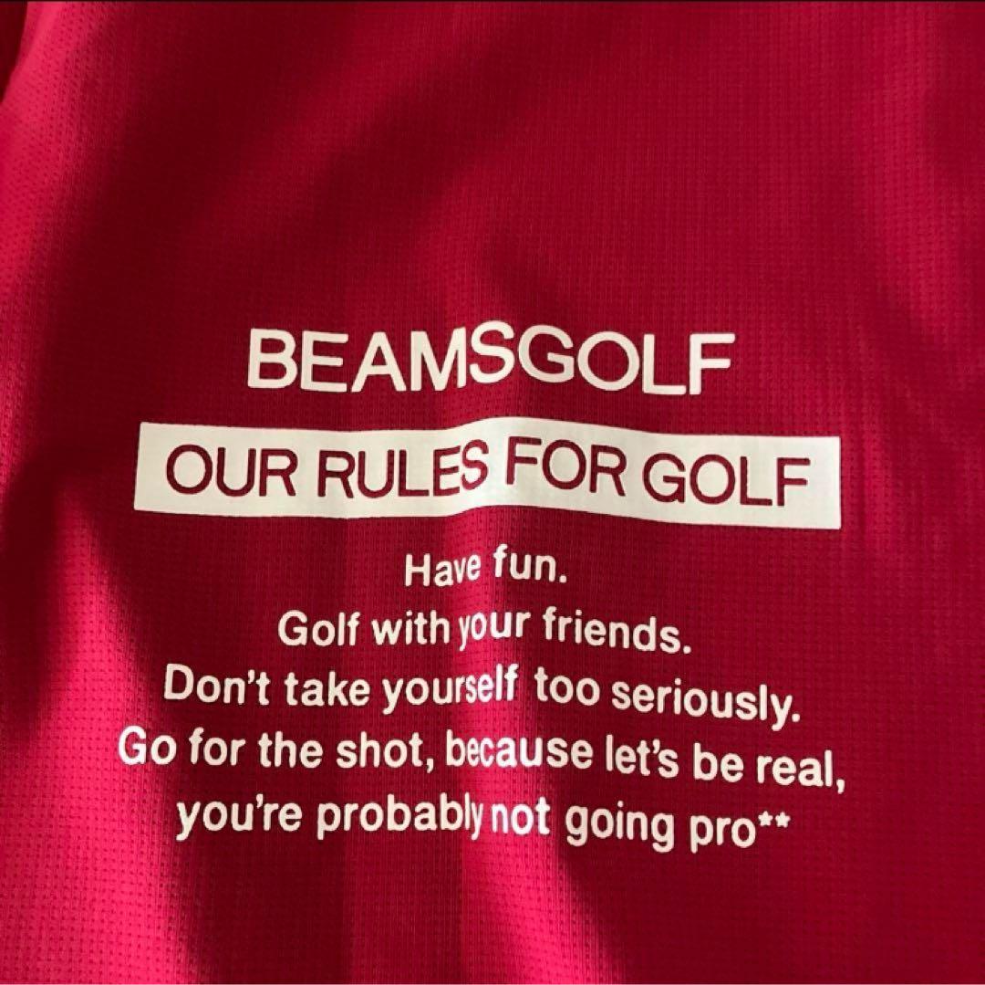 【新品】ビームスゴルフ／モックネック／ハイネック ／半袖