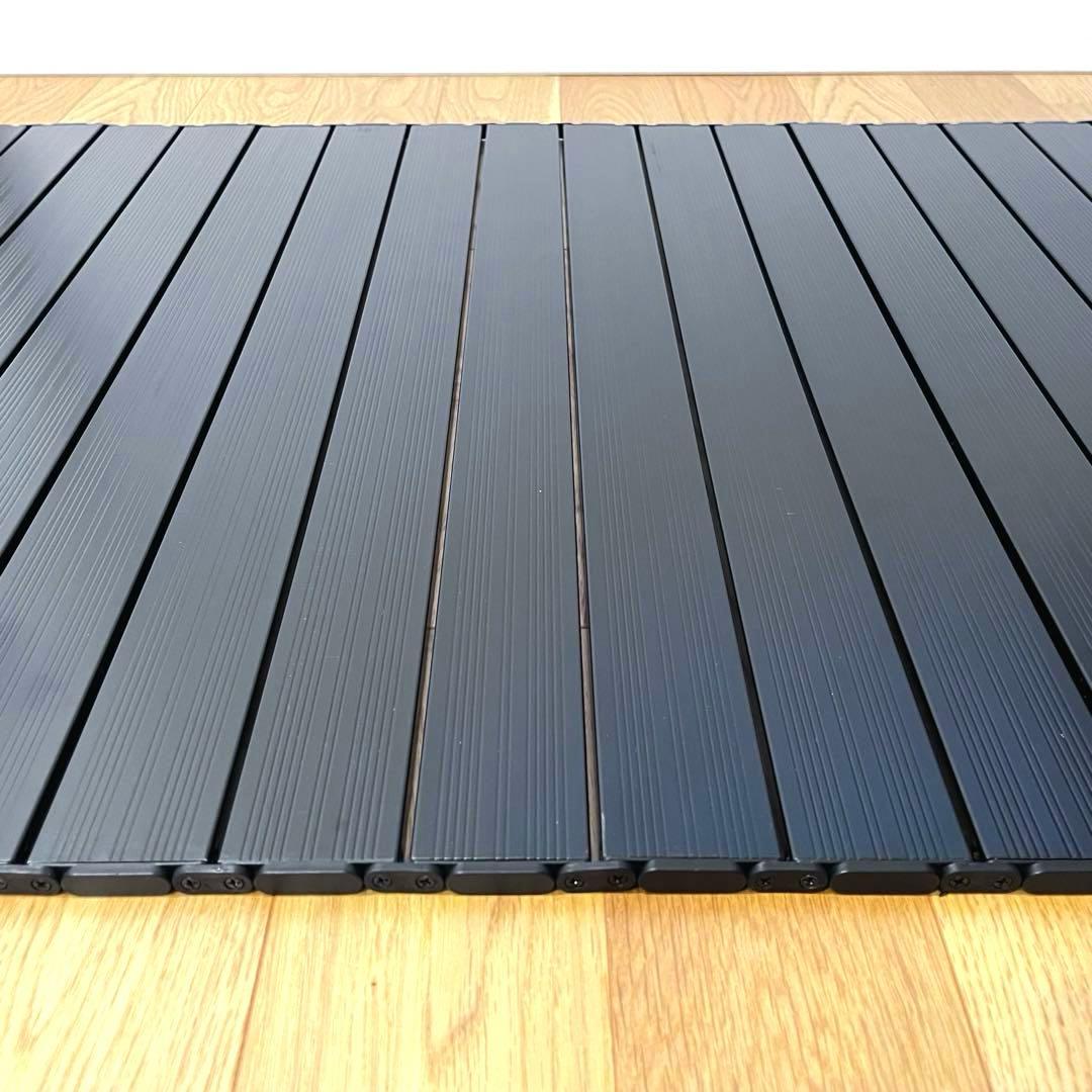 【美品】タラスブルバ アルミコンパクトロールテーブル L ブラック