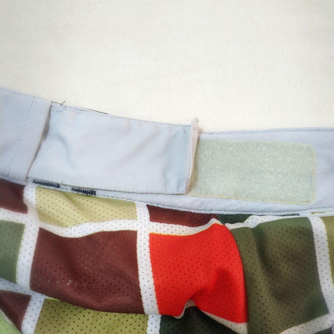 3178【美品】ボルコム スノボウェア パンツ 写真風プリント Lサイズ