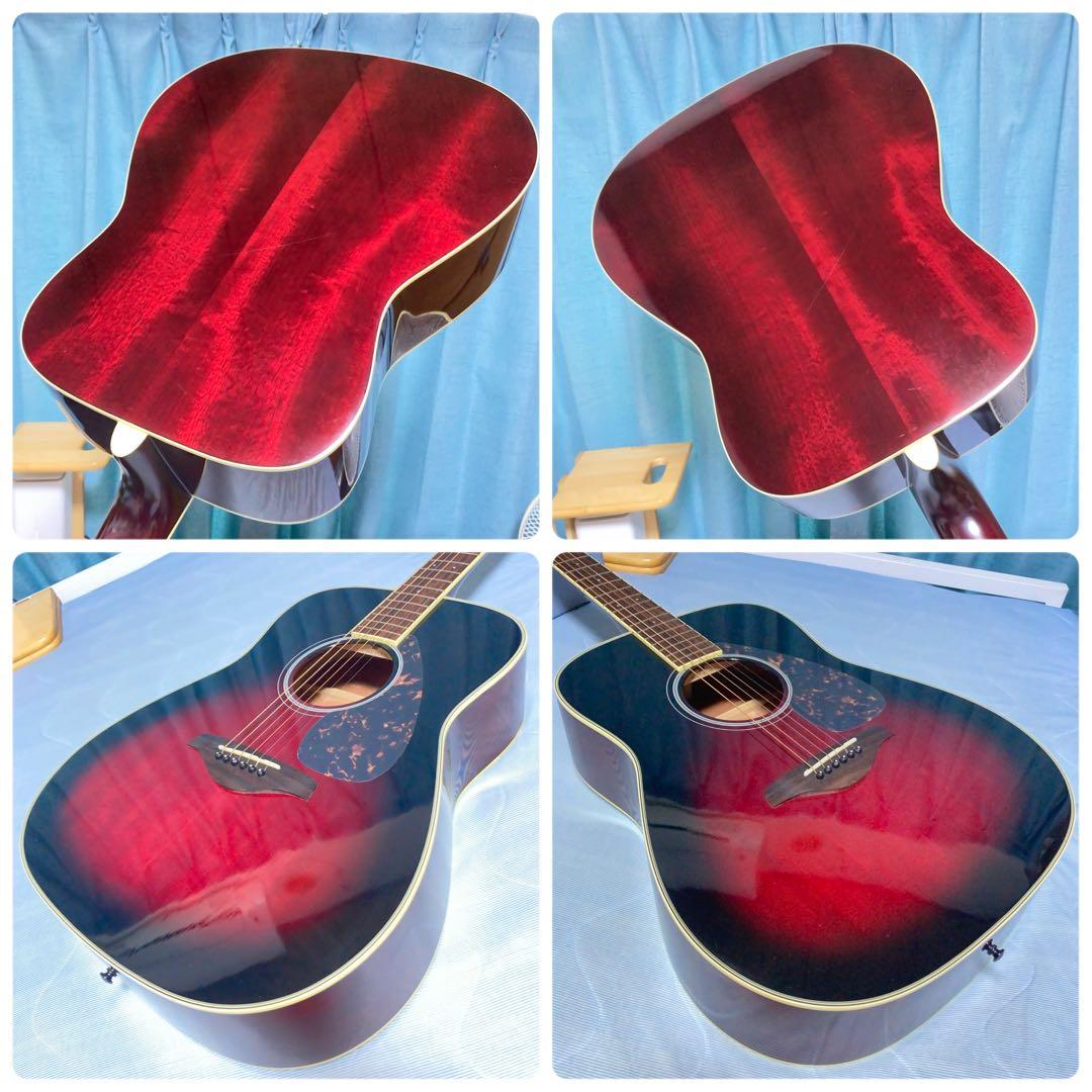 【牛骨】ヤマハ☆FG720S！赤！アコギ【弾き易く調整☆新品の弦】