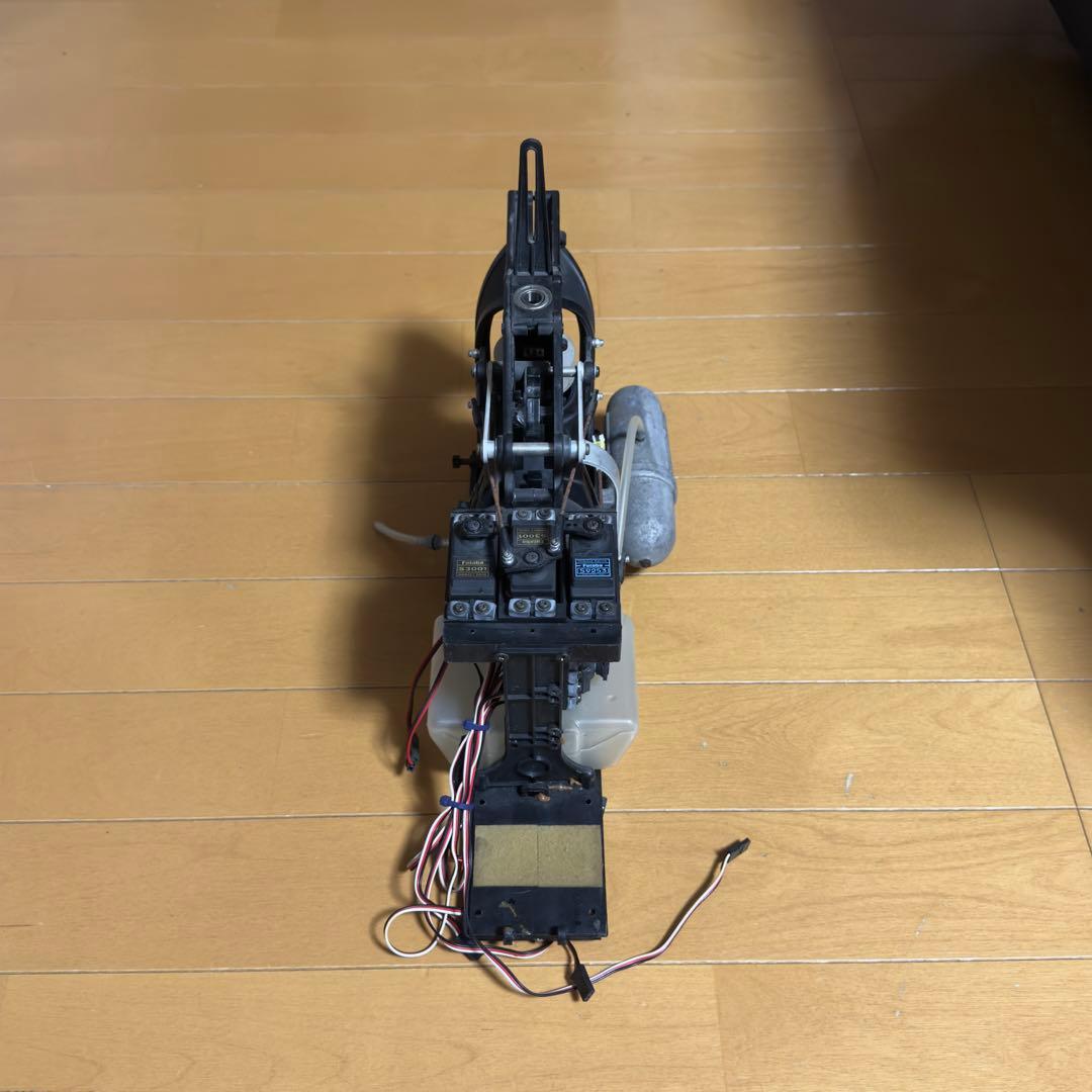 ヒロボー シャトル メインフレーム エンジン マフラー サーボ ジャイロ