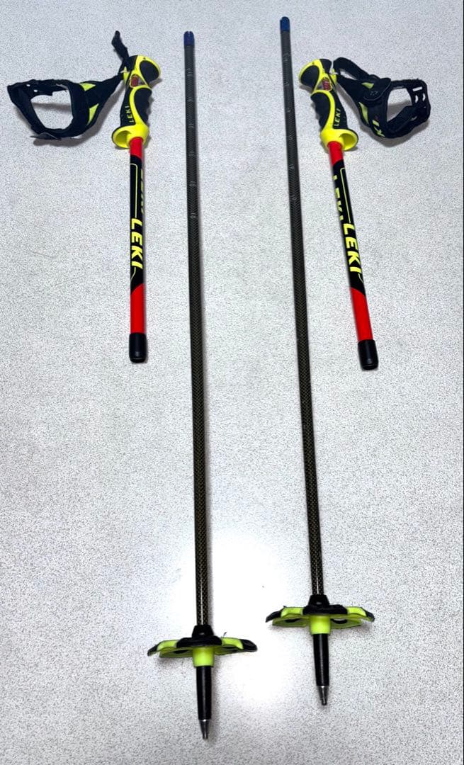 LEKI レキ　VENOM VARIO 3D ヴェノムバリオ　カーボン