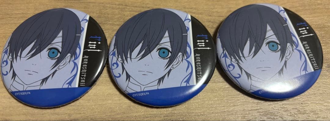 劇場版黒執事黒執事 Book of the Atlantic シエル缶バッジ