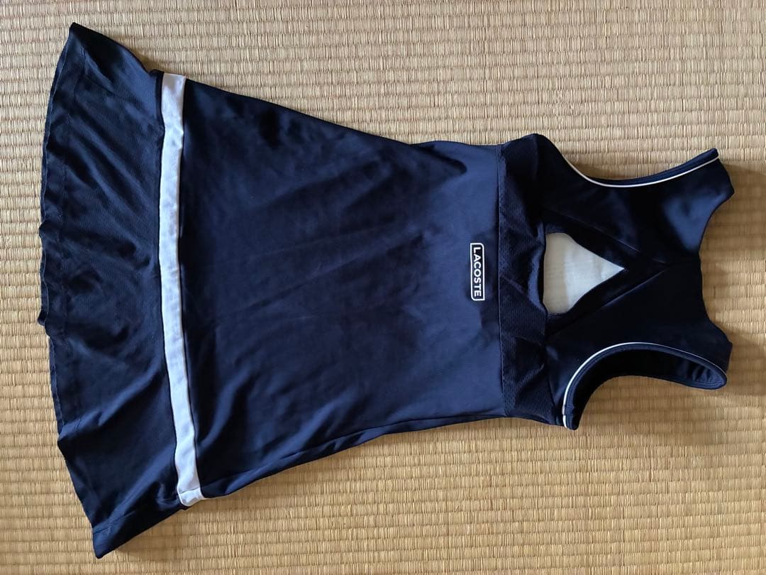 LACOSTE テニスドレス ネイビー