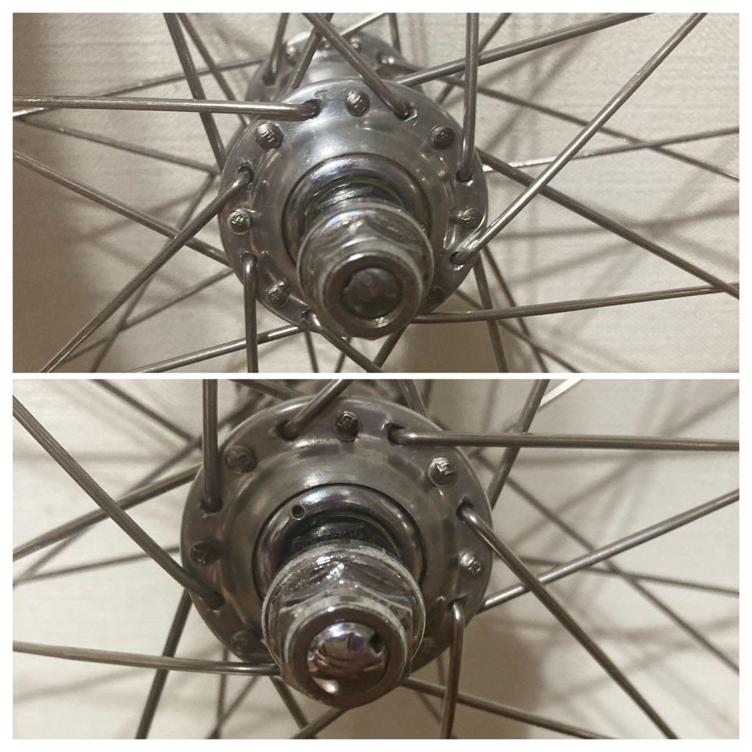 希少 ピスト ホイール 前後セット カンパニョーロ campagnolo