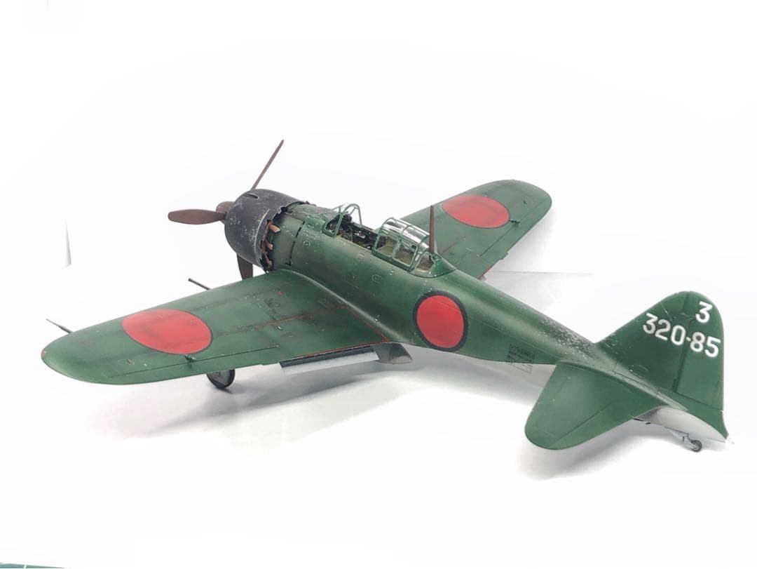 【海賊プラモデル屋完成品】TAMIYA 1/48 零戦52型