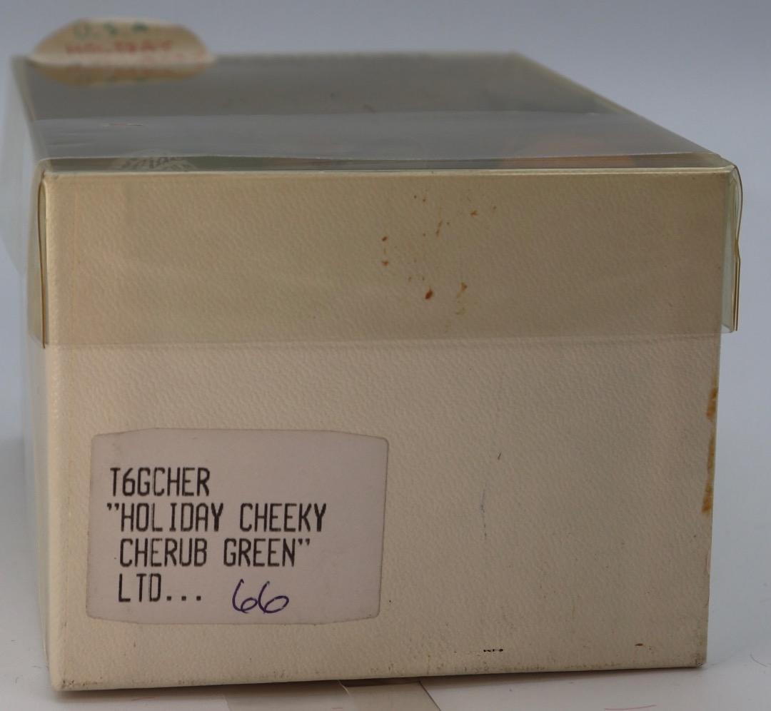 MerryThought 限定版 天使のクマ 緑