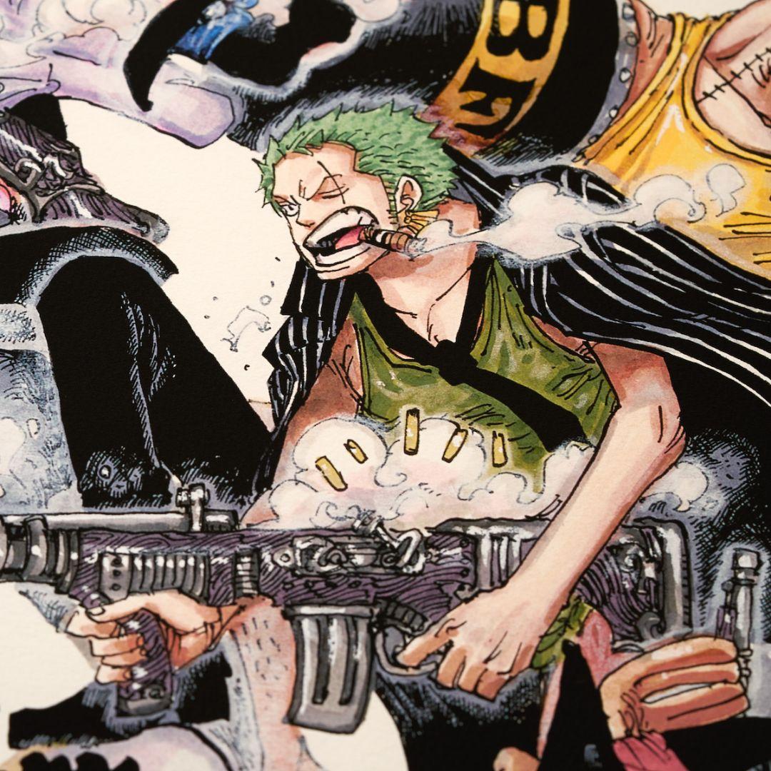 集英社 マンガアート ワンピース ATTACK!! 複製原画 NFT 抽選品