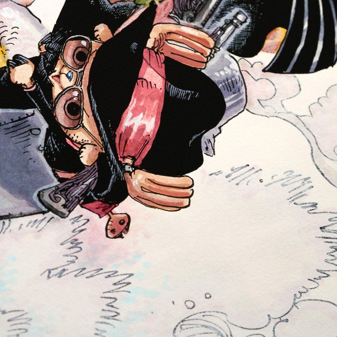 集英社 マンガアート ワンピース ATTACK!! 複製原画 NFT 抽選品