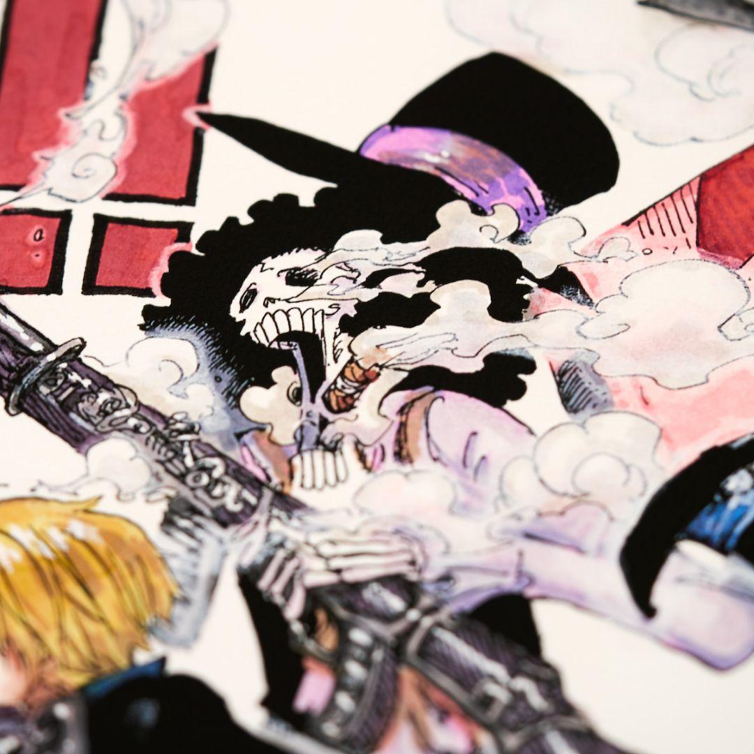 集英社 マンガアート ワンピース ATTACK!! 複製原画 NFT 抽選品