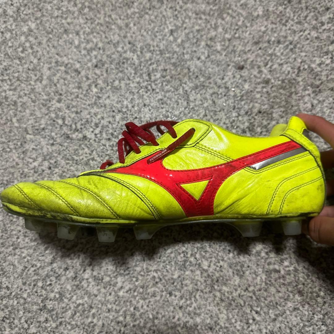 Mizuno モレリア2japan 限定色スパイク イエロー/レッド