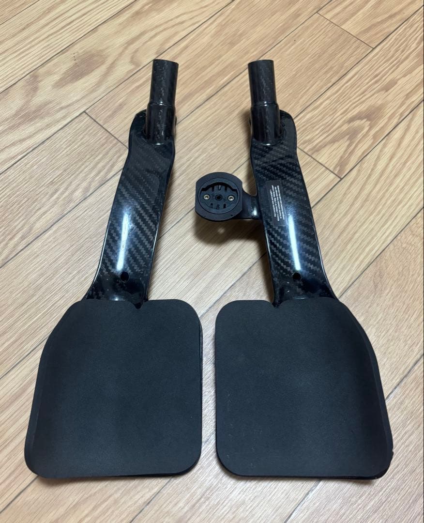 Fast tt aerobar カーボンエアロバー　スペーサー付き