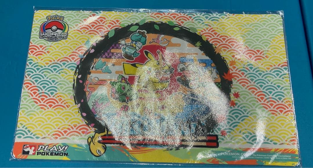 サイドイベント　プレイマット　wcs 2023 ポケモンカード