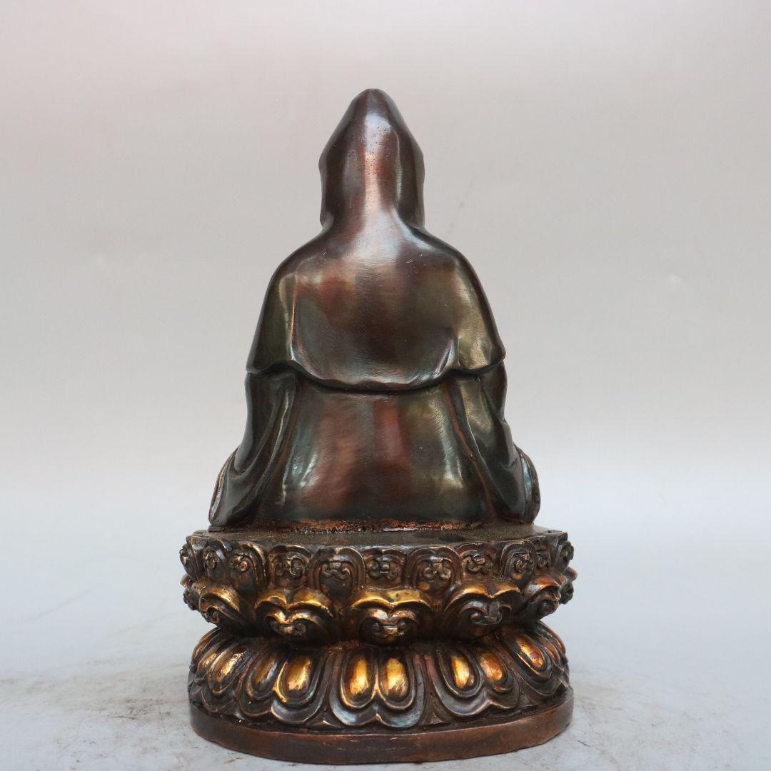 仏教美術 観音蓮華坐像 仏像 置物