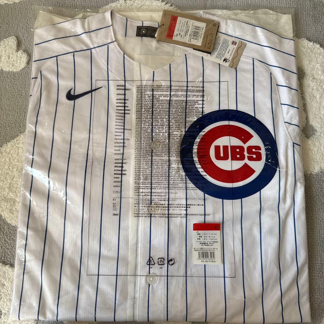 Nike 今永 東京シリーズ シカゴ・カブス ユニフォーム Lサイズ