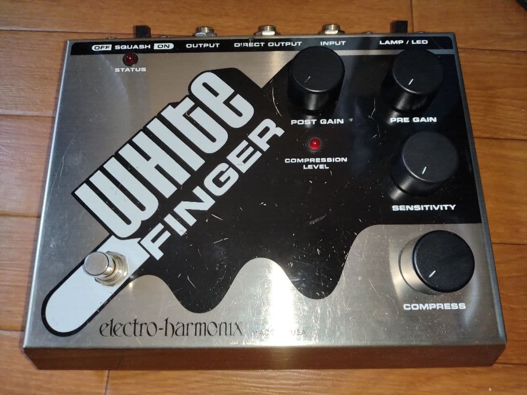 レア旧　Electro-Harmonix White Finger コンプレッサ