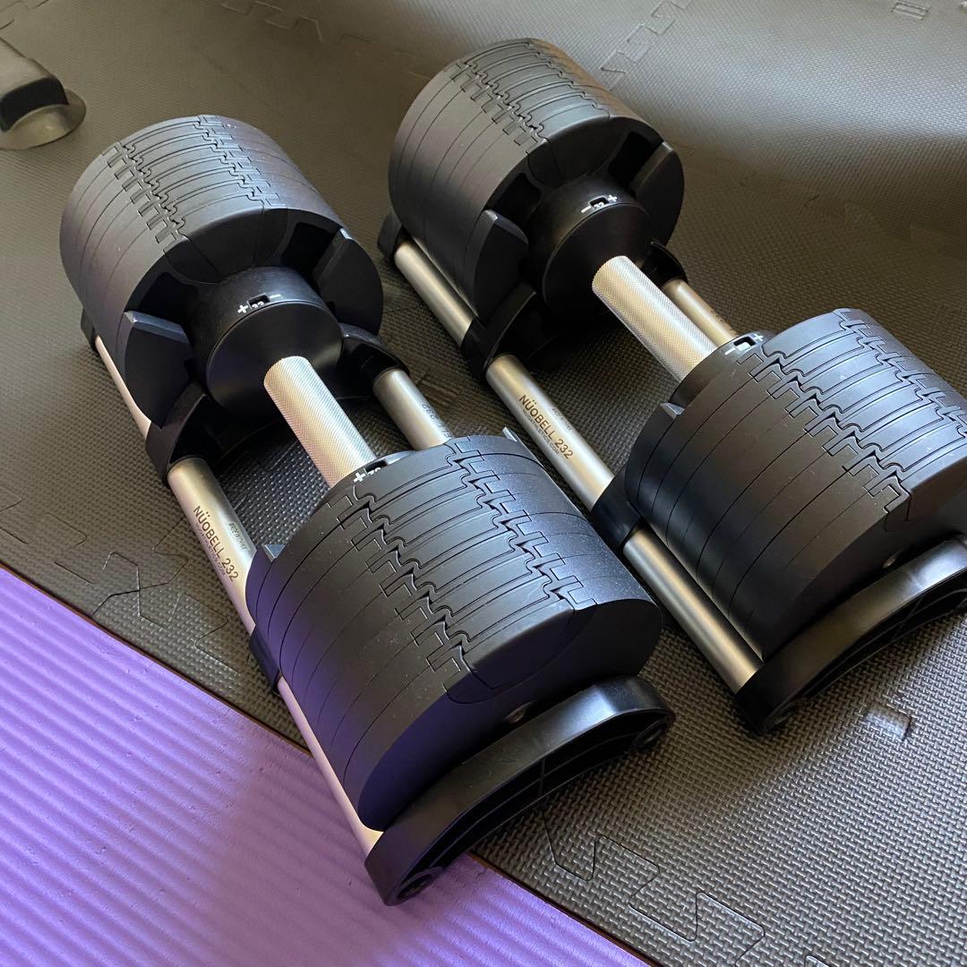 【とっとちゃんさん専用]フレックスベル 可変式ダンベル ブラック[引き取りのみ]