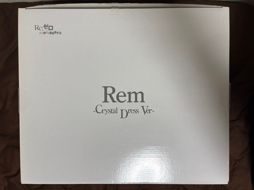 渋谷スクランブルフィギュア レム Crystal Dress Ver．