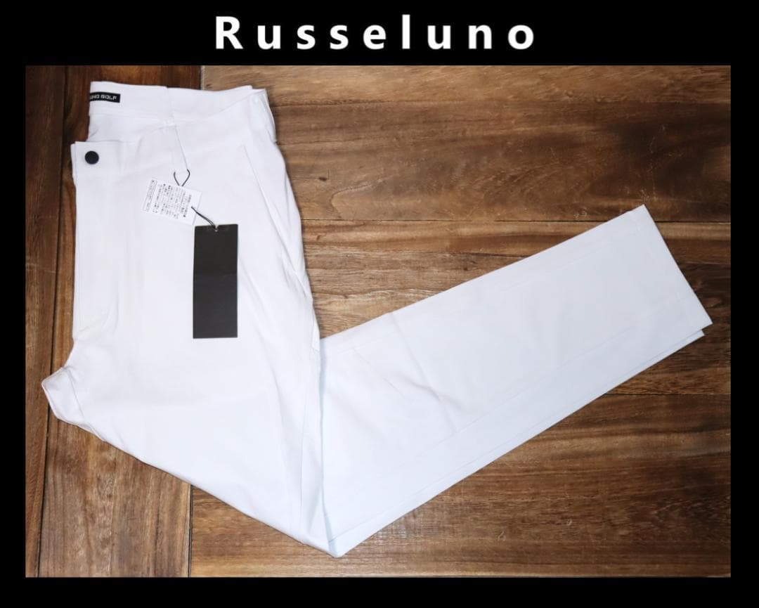 新品 ラッセルノ ゴルフ SKINNY GOLF PANTS (6/XL) Ⓗ