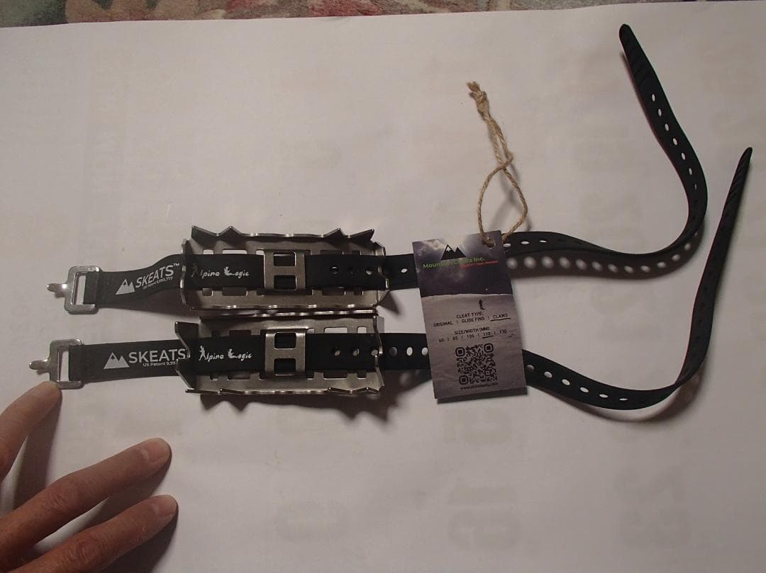 SKEATS Alpine Logic アイゼン新品１１０ｍｍ