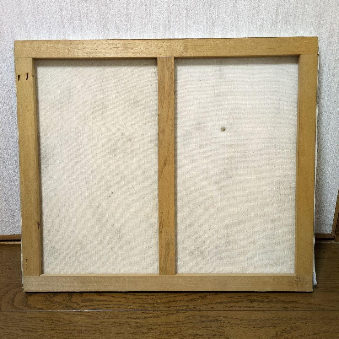 油彩画 花瓶に生けた花 C. Yoon