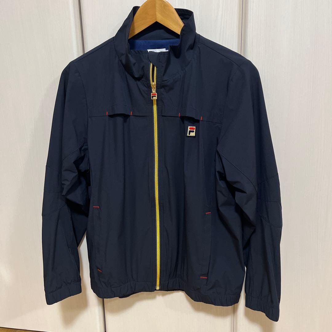 フィラ　テニスウェア　ウインドジャケット　トラックジャケット　XL 紺　新品
