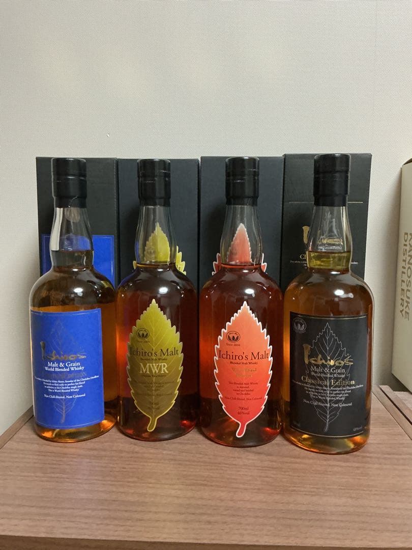 【ORANGE RANGE 】イチローズモルト　4本セット