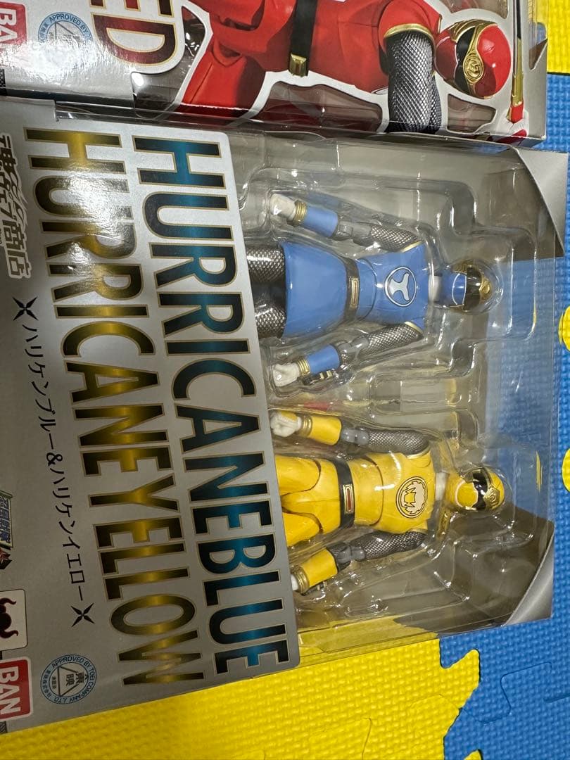 SHFiguarts/忍風戦隊ハリケンジャーハリケンレッド&ブルー&イエロー