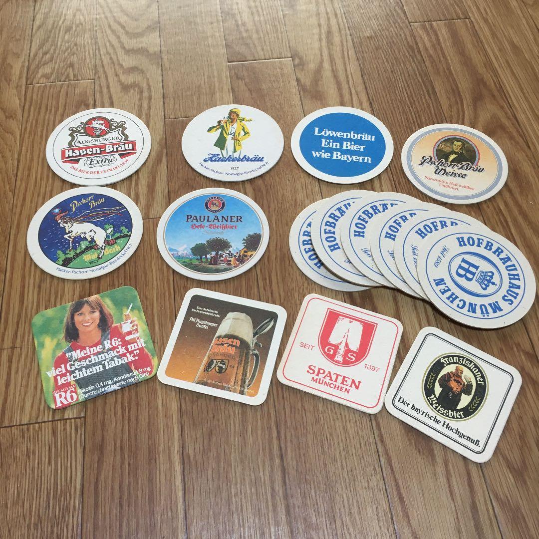 1067 ドイツ ビール コースター 紙製 コースター 16枚セット